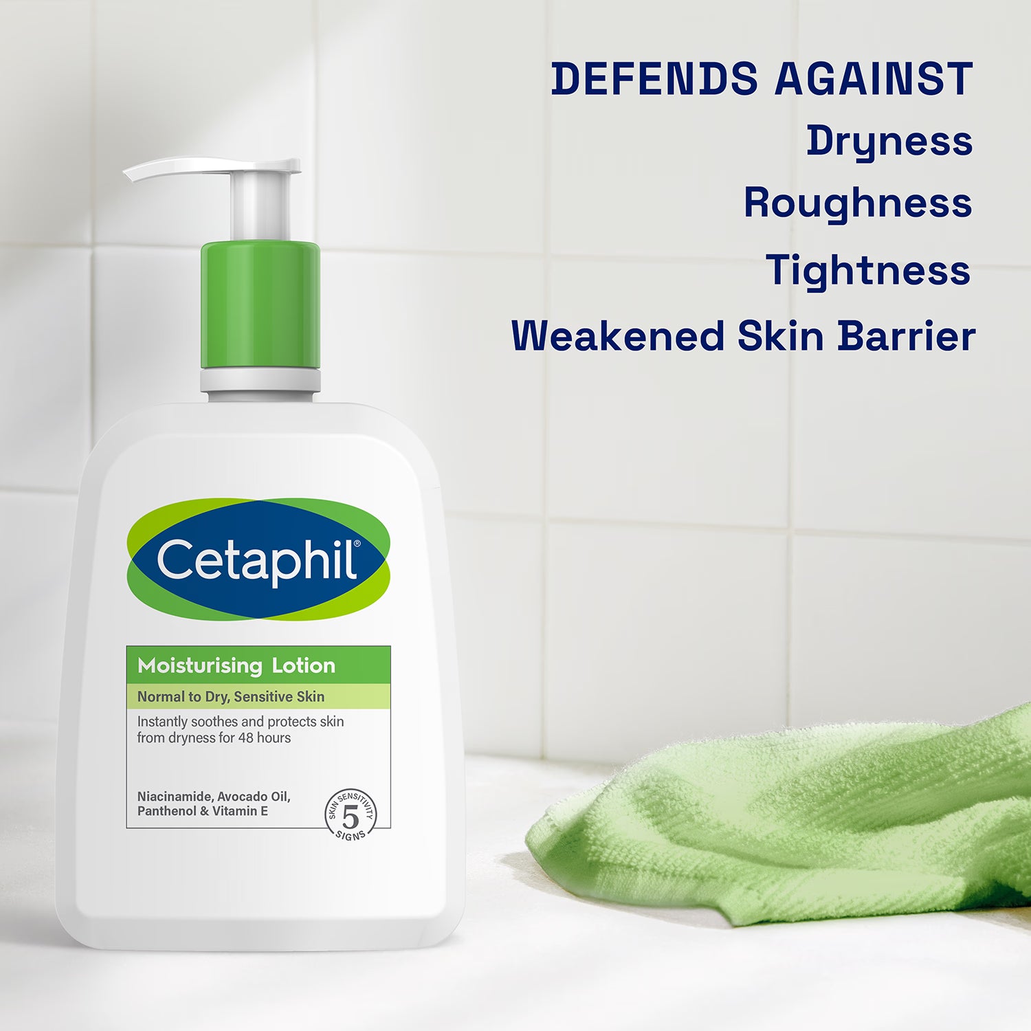 Cetaphil Moisturising Face & Body Lotion 236ml - British product