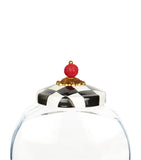 MacKenzie-Childs Courtly Check cookie jar, imported from the UK