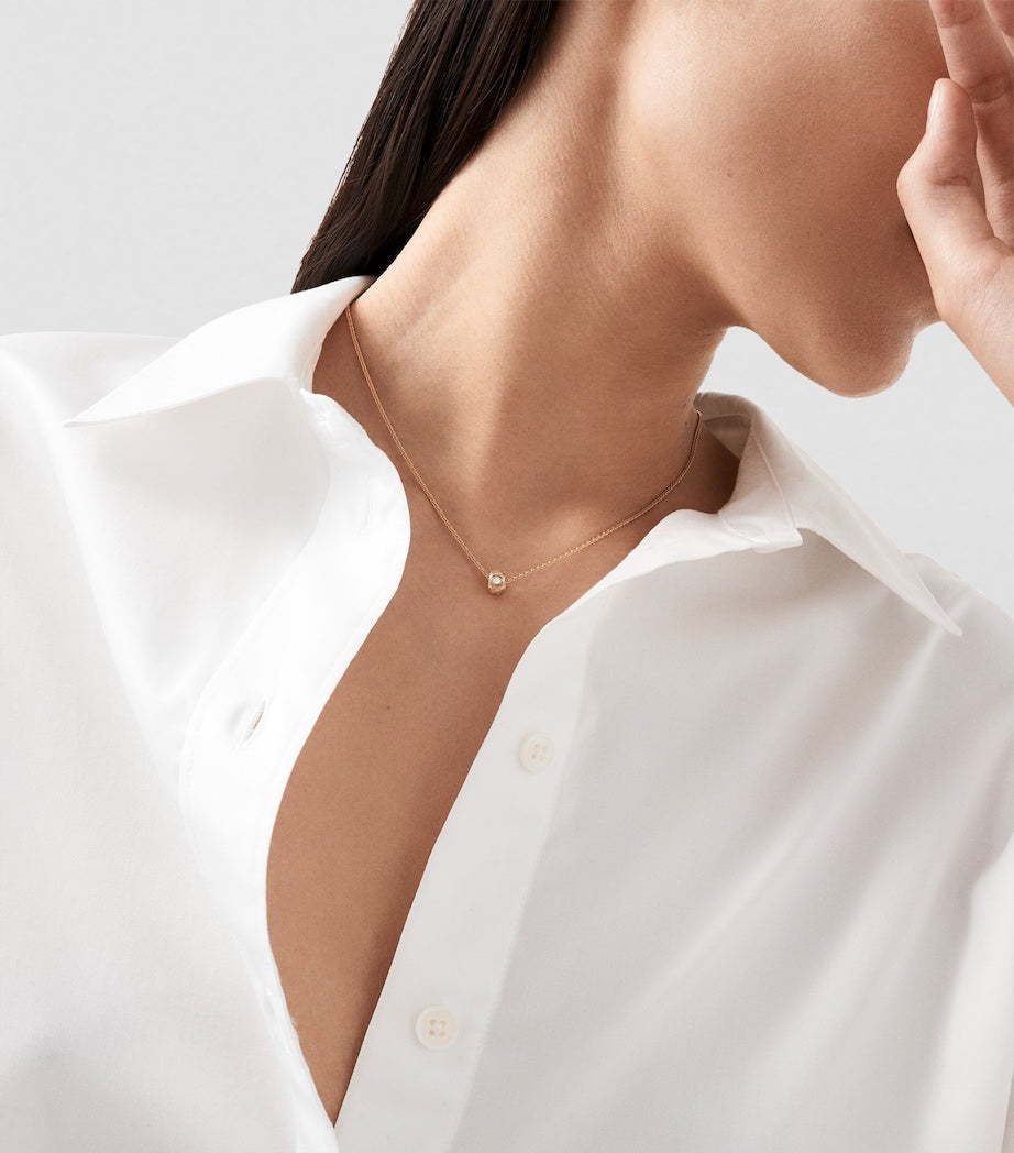 Piaget Possession rose gold diamond pendant necklace (British brand)