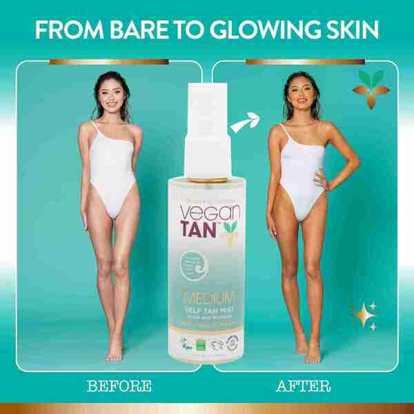 VeganTan self tanning face mist 100ml, UK version