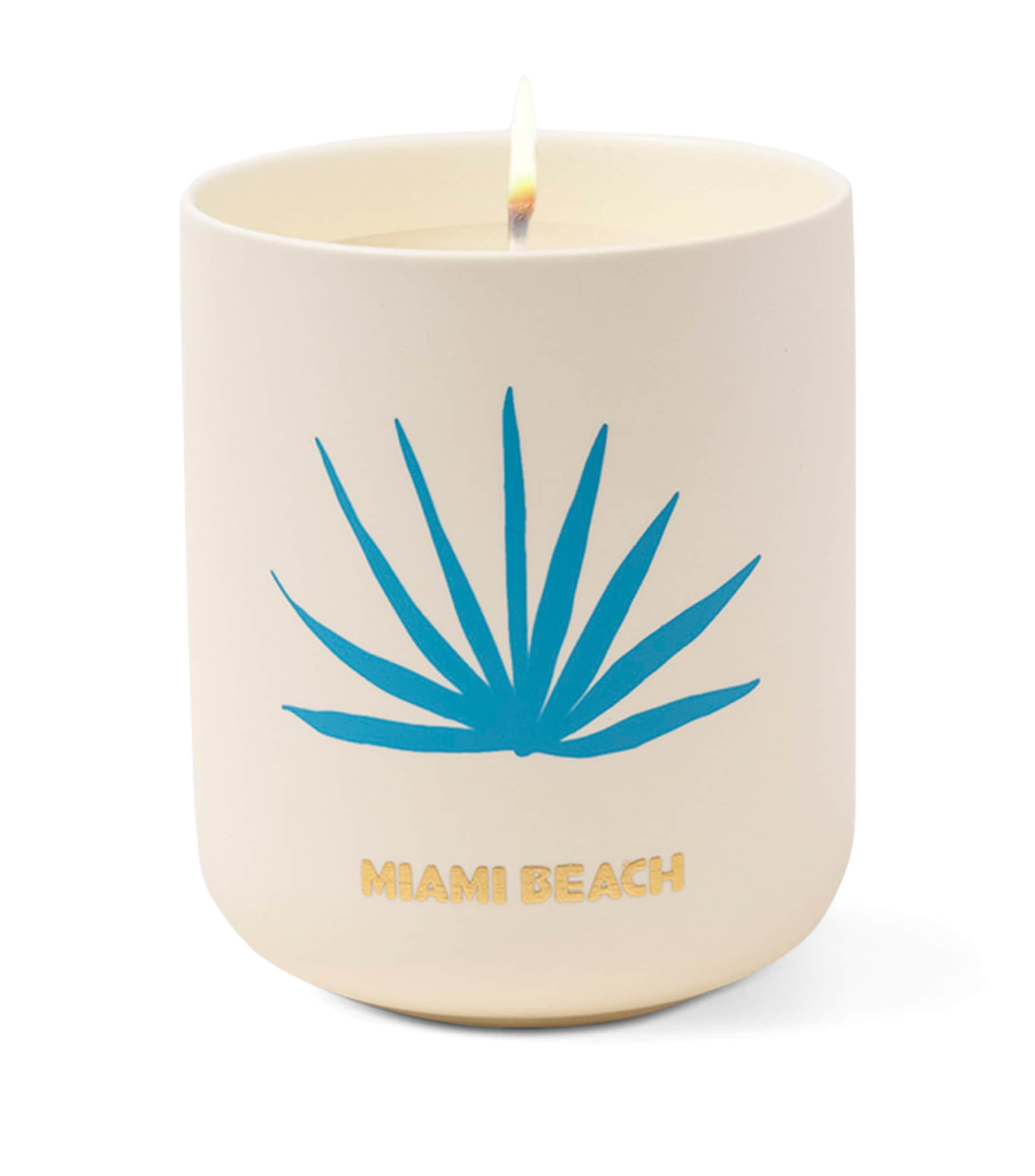 Assouline Miami Beach scented candle 319g, imported from the UK