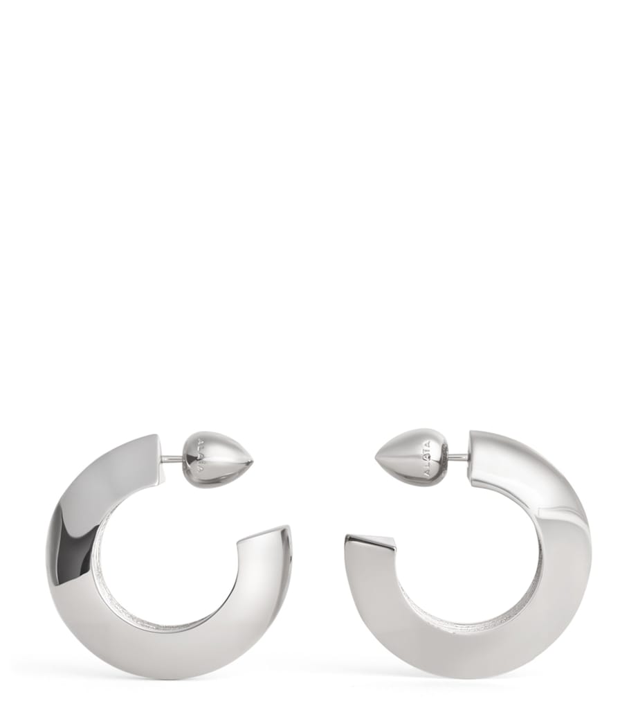 Alaïa Edge hoop earrings 2.2cm diameter - British product