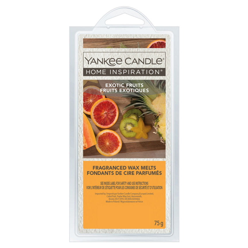 Yankee Candle Home Inspiration  Exotic Fruits Wax Melts General Household ASDA   