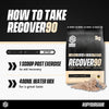 Soccer Supplement Recover90 vanilla recovery protein powder 14 servings - British product