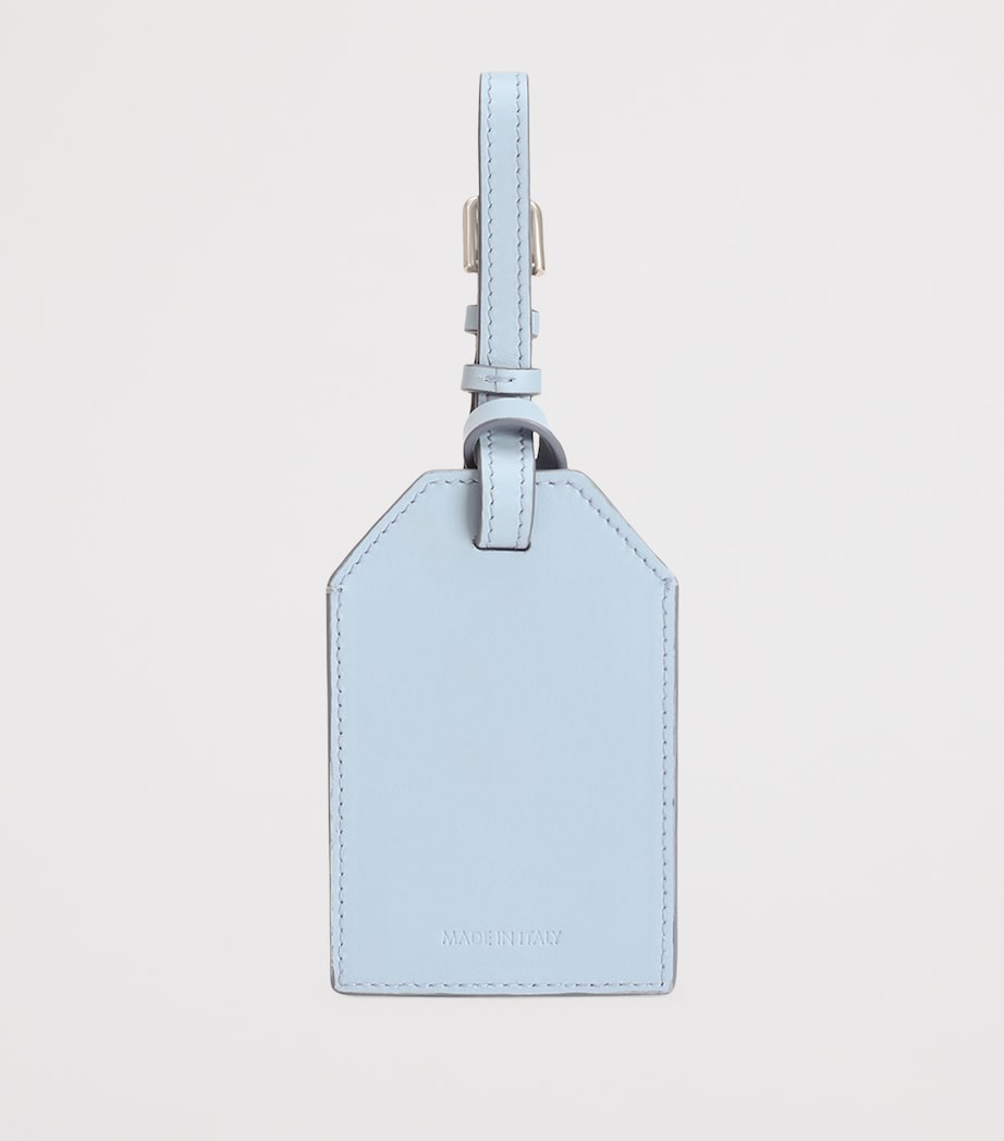 Dolce&Gabbana calfskin lambskin padlock ID tag, UK version