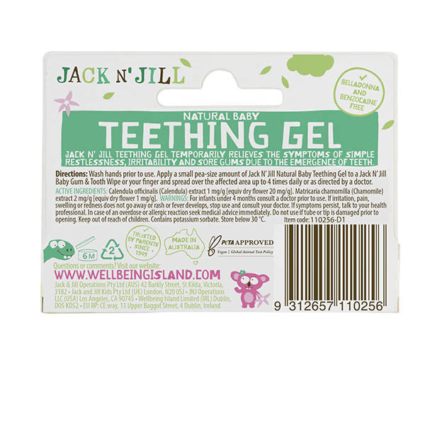 Jack N' Jill Natural Teething Gel 15g GOODS Superdrug   