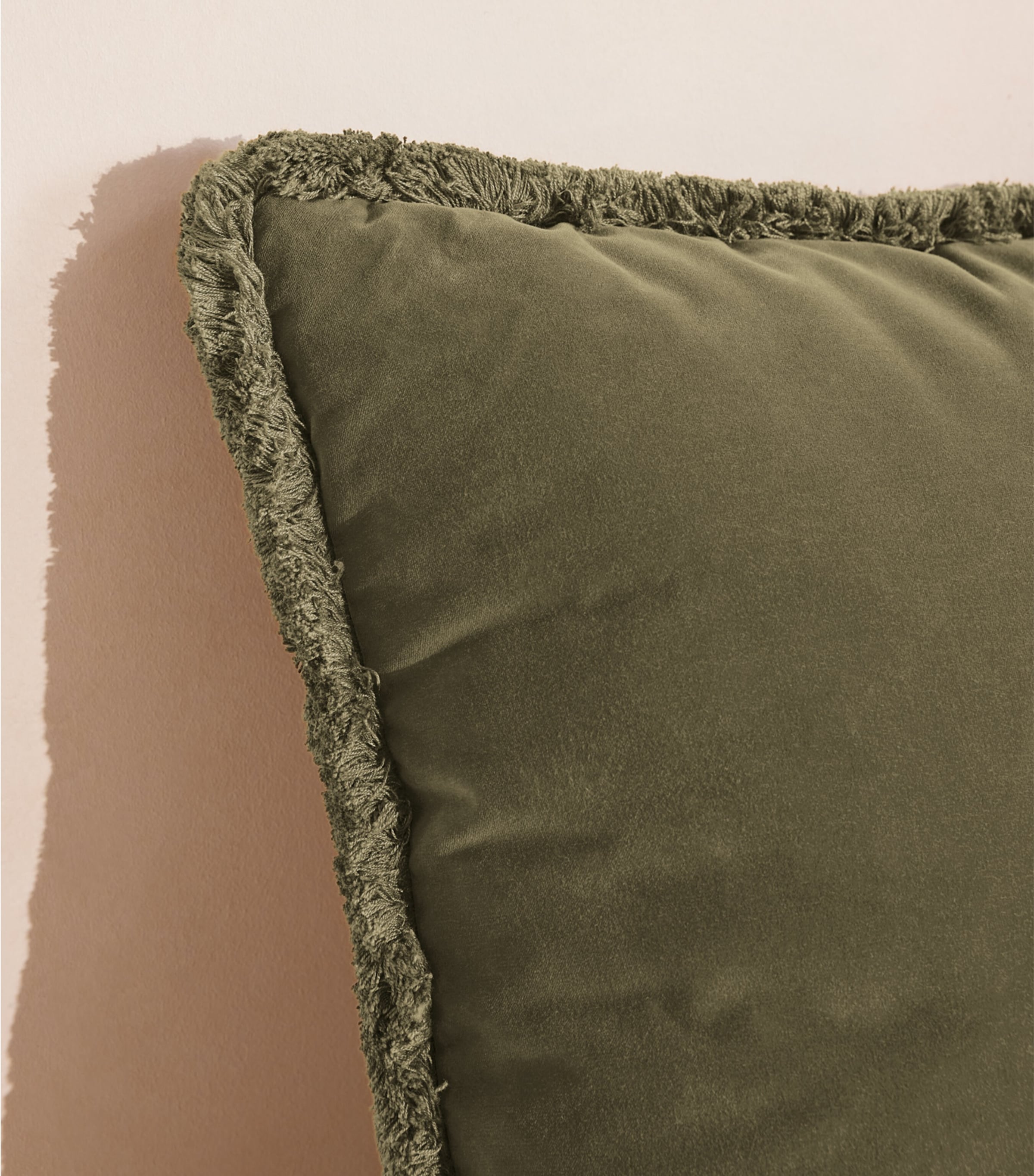 Soho Home velvet cushion 50cm x 50cm (British brand)