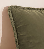 Soho Home velvet cushion 50cm x 50cm (British brand)