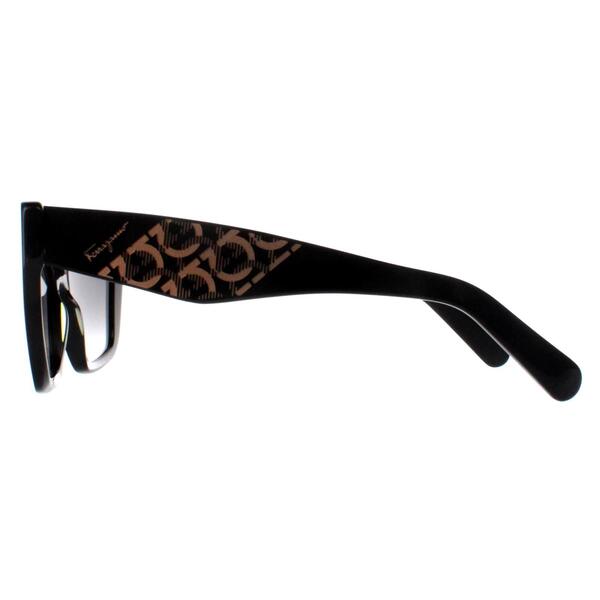 Salvatore Ferragamo sunglasses black gradient - British product