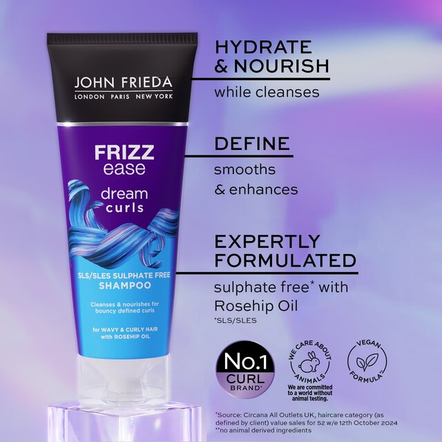 John Frieda Frizz Ease Dream Curls Shampoo   250ml