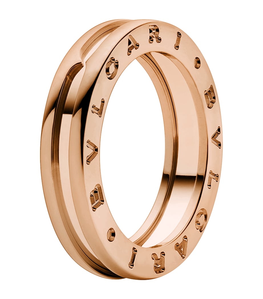 Bvlgari B.zero1 rose gold ring, UK version