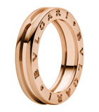 Bvlgari B.zero1 rose gold ring, UK version