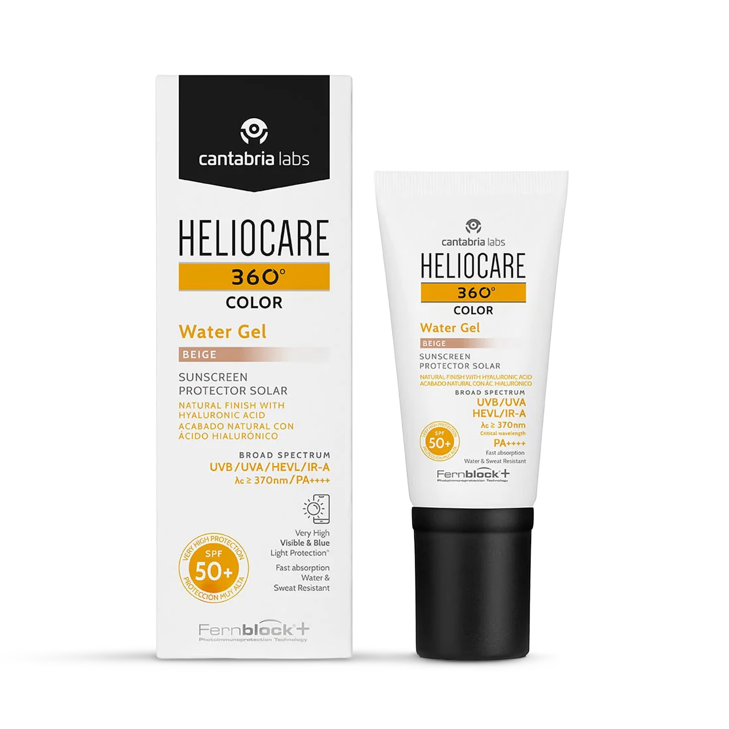 Heliocare 360 Water Colour Gel SPF50+ 50ml - British product