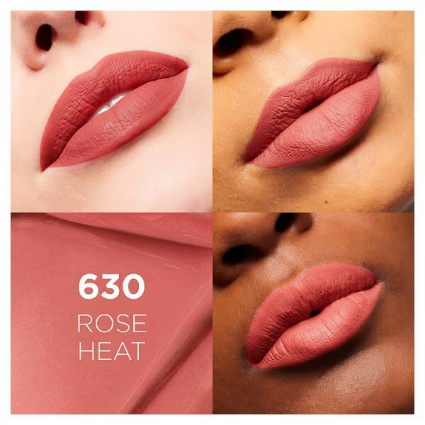 L'Oréal Paris liquid lipstick 630 Rose Heat, UK version