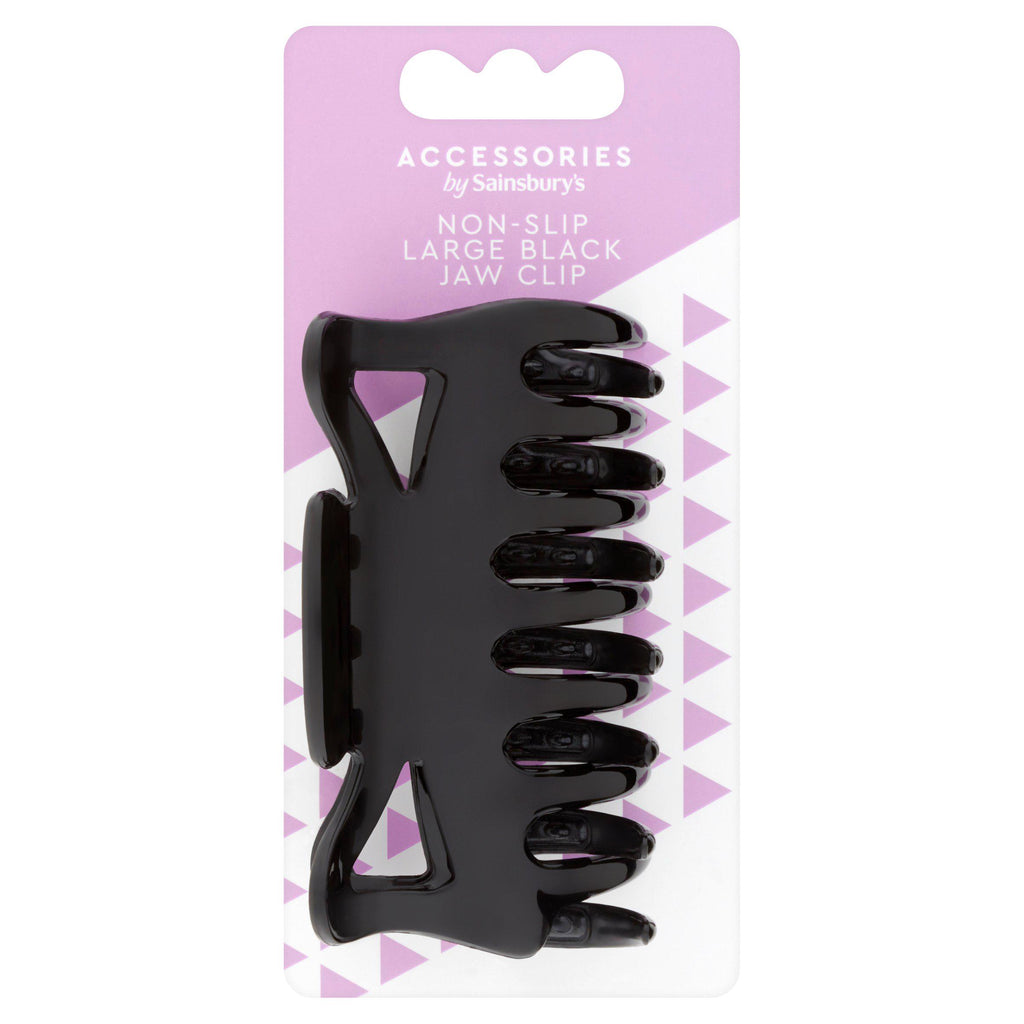 Sainsbury's Hair Clamp Black Large