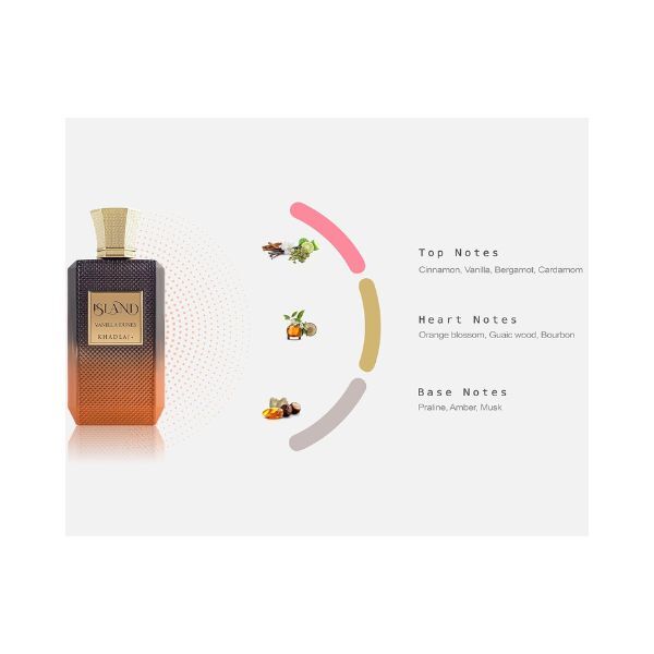 Khadlaj Island Vanilla Dunes perfume, UK version