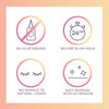 DNR Kiss Press On False Eyelashes Cluster 05 - British product