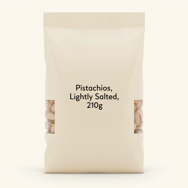 Holland & Barrett Lightly Salted Pistachios 210g, UK version