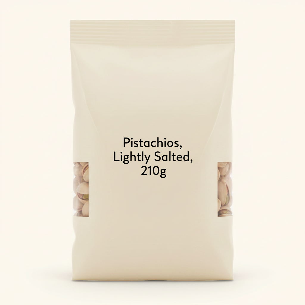 Holland & Barrett Lightly Salted Pistachios 210g, UK version