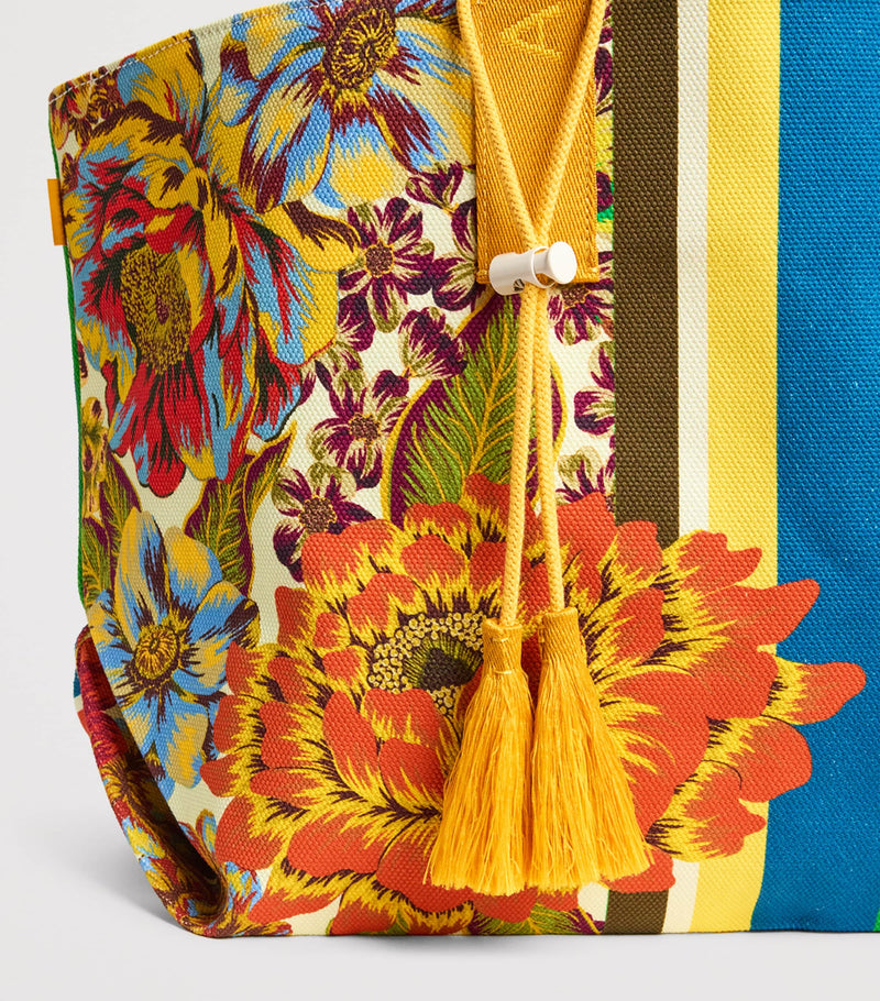 ALEMAIS Charlie tote bag cotton canvas printed - British product