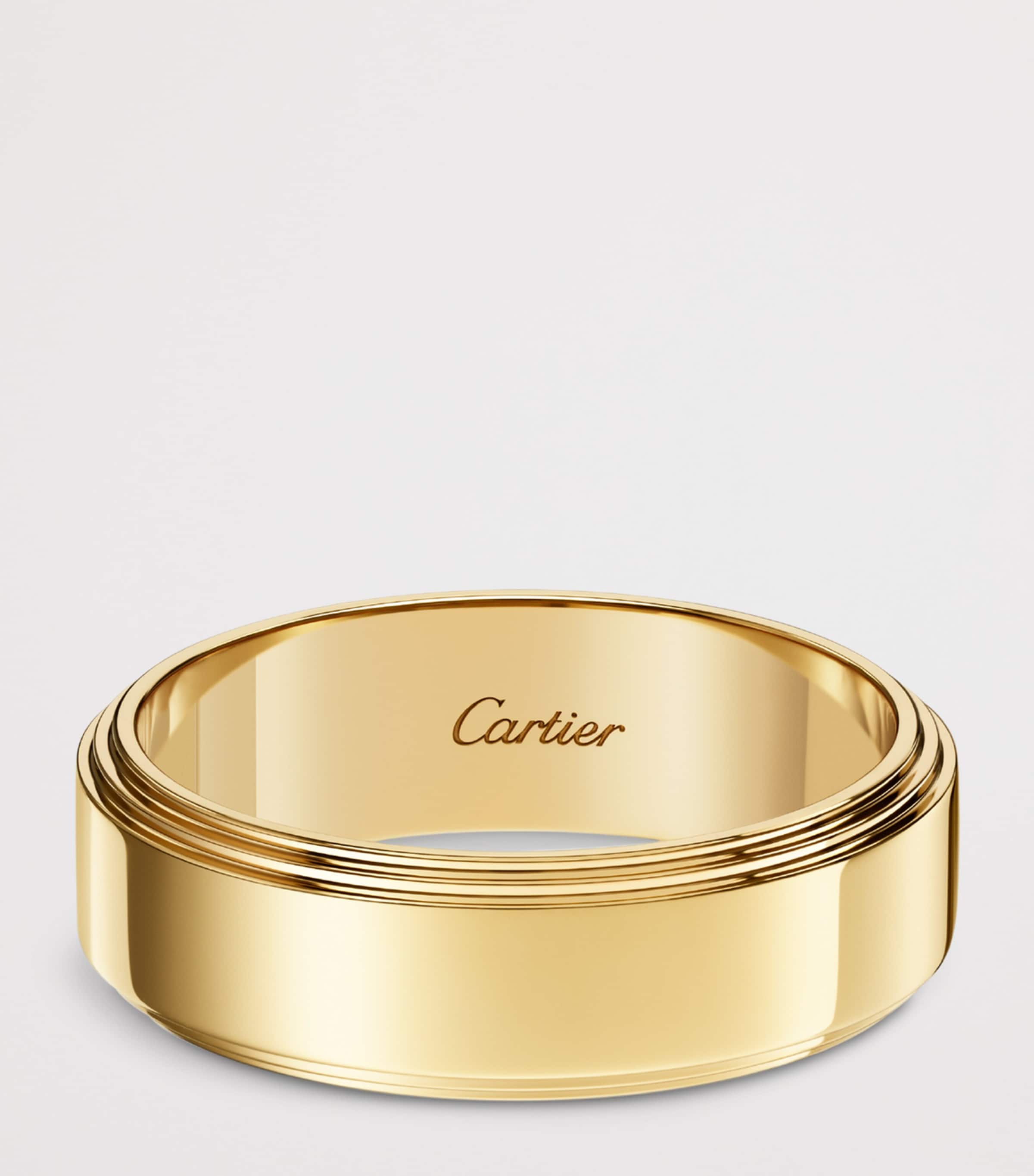 Cartier d'Amour wedding ring yellow gold 6mm UK version