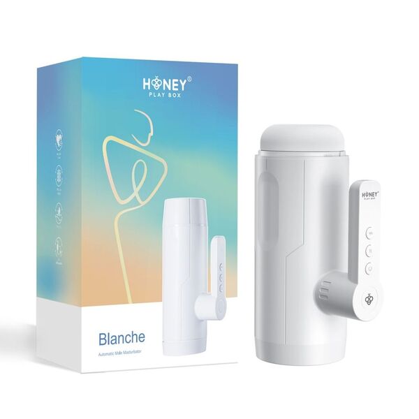 Honey Play Box Blanche thrusting male masturbator - British brand
