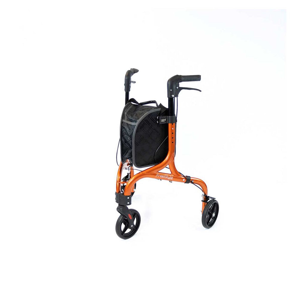 NRS Healthcare Freestyle Rollator - Orange