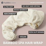 Hydrea London Hair Drying Wrap Bamboo Microfiber, UK version
