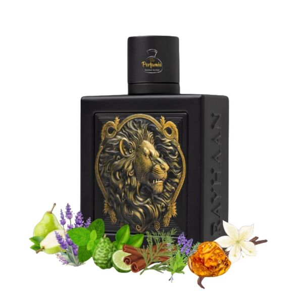 Rayhaan Lion Eau de Parfum Black 100ml, UK version