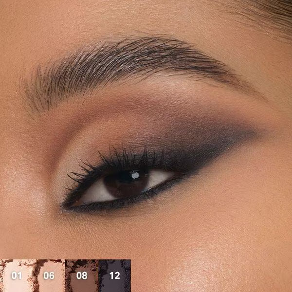 Morphe Flickering Sands eyeshadow palette 12-pan (British brand)