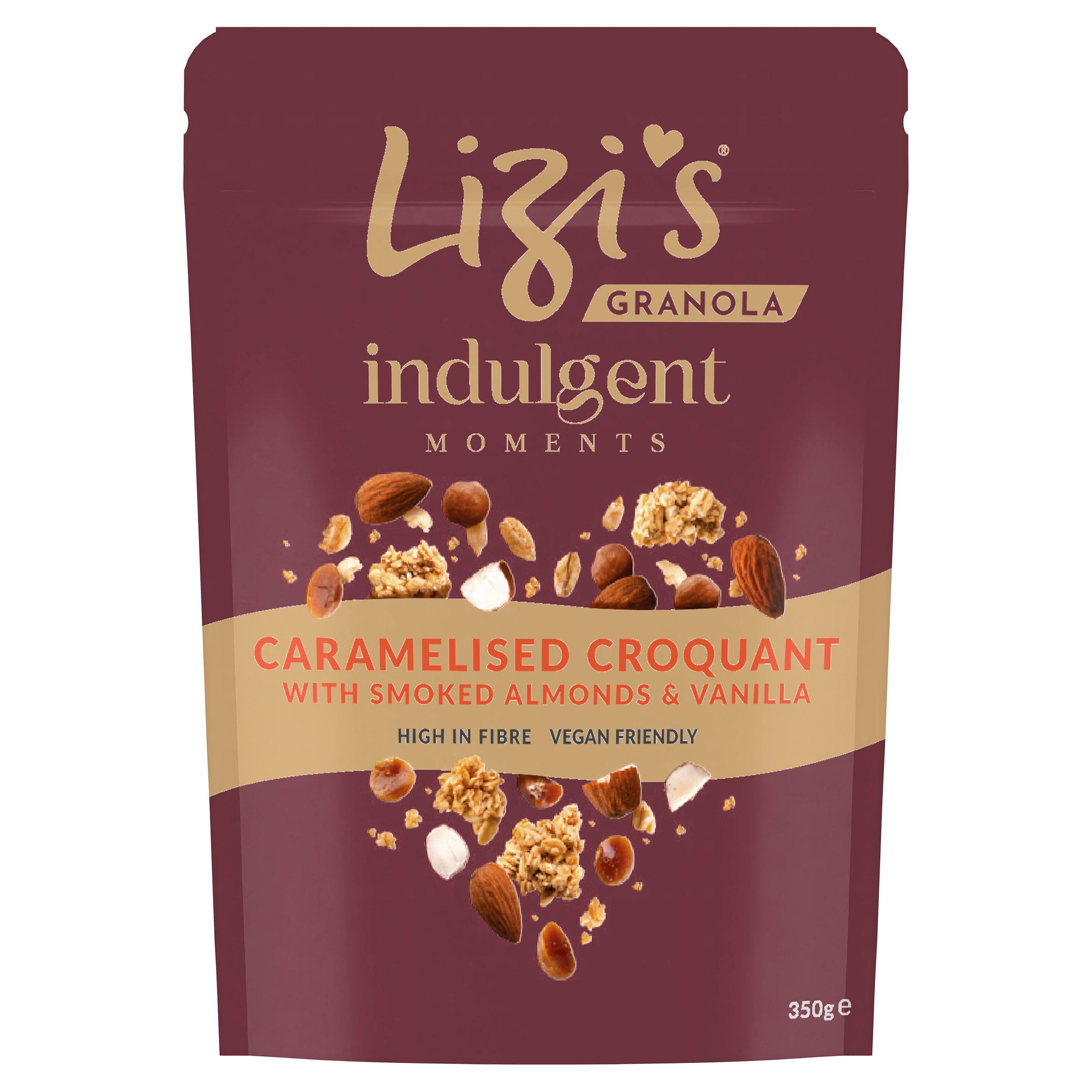 Lizi's Indulgent Moments Caramelised Croquant Granola 350g GOODS Sainsburys   