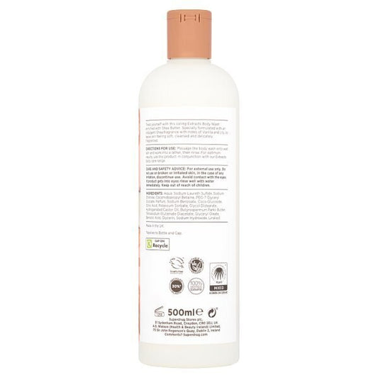 Superdrug Extracts Shea Body Wash 500ml