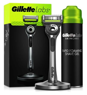 Gillette Labs Razor with Exfoliating Bar Starter Set