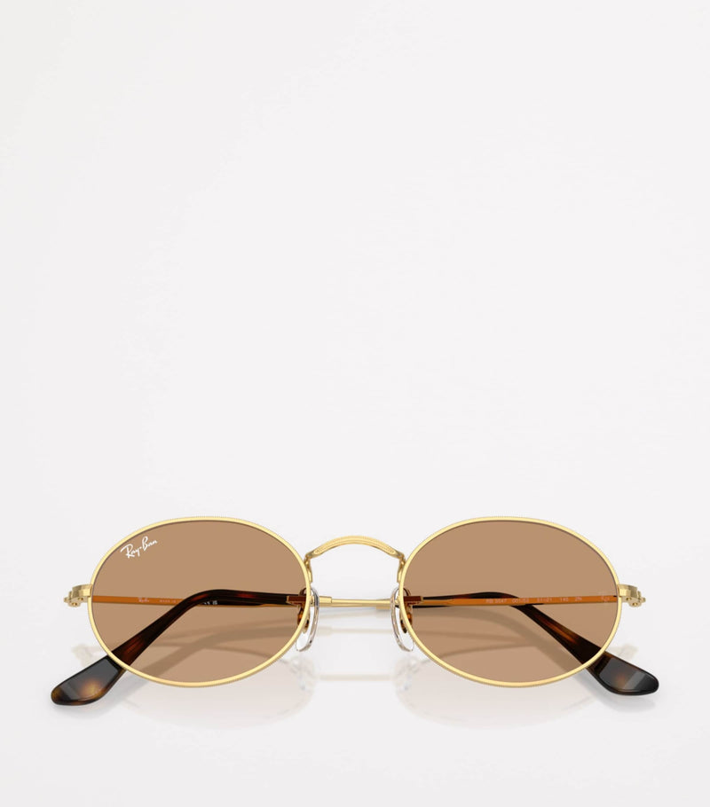 Ray-Ban oval metal sunglasses - British product