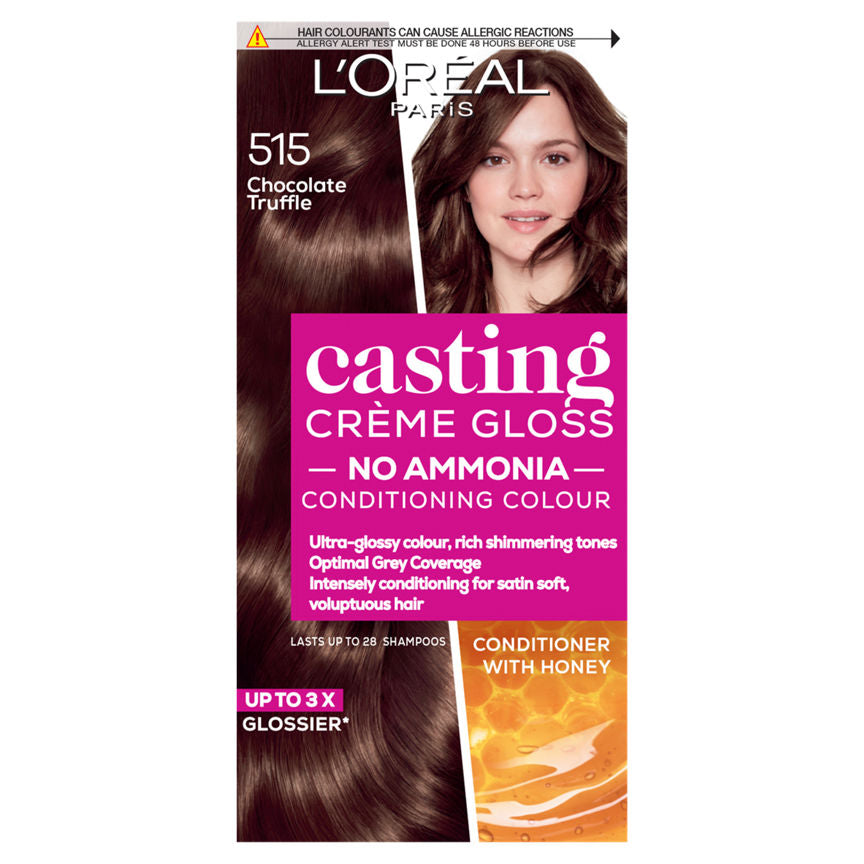 L'Oreal Casting Creme Gloss 515 Chocolate Truffle Brown Semi Permanent Hair Dye