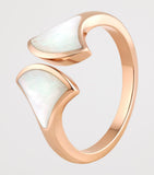 Bvlgari Divas' Dream ring, rose gold, mother-of-pearl - British product