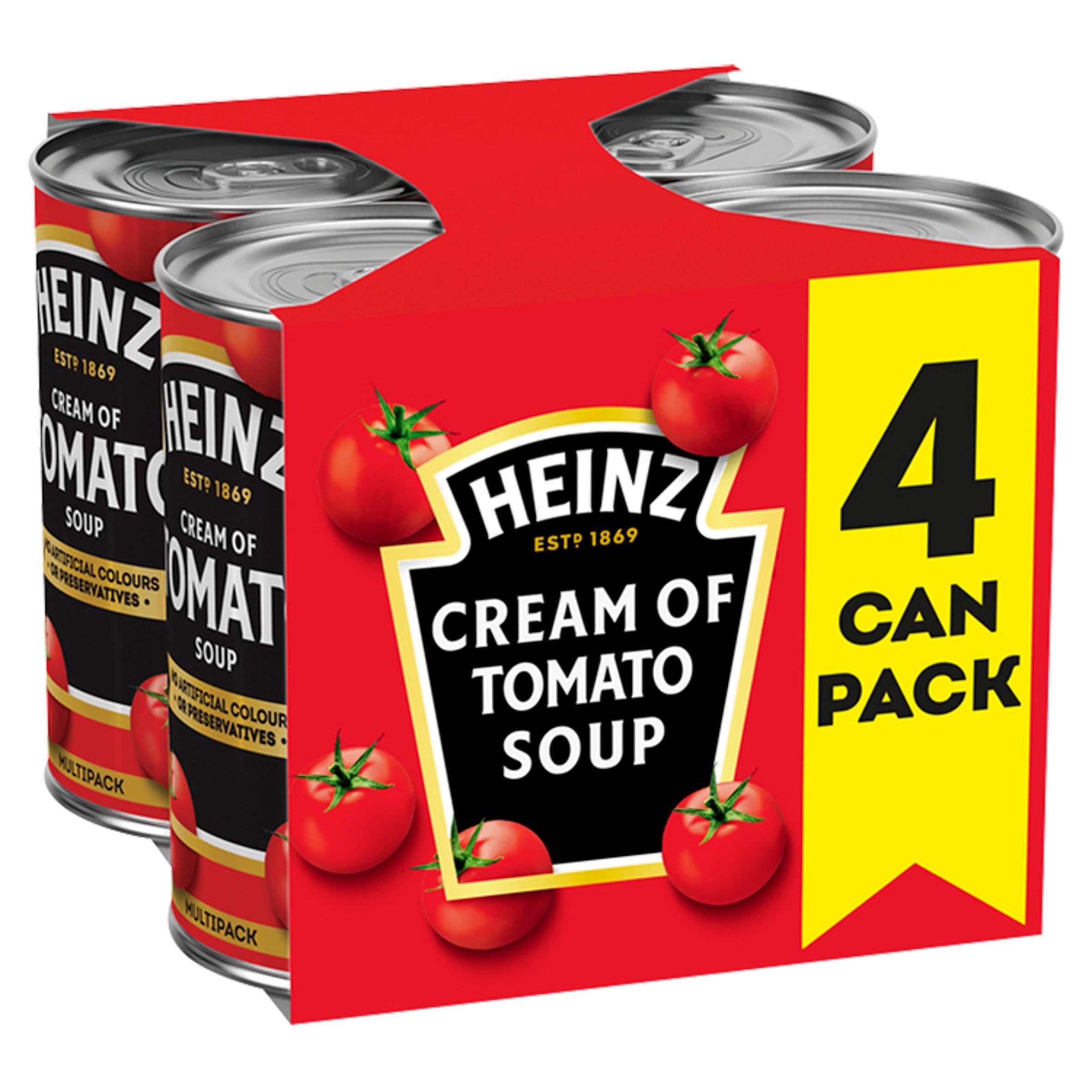 Heinz Cream of Tomato Soup x4 400g GOODS Sainsburys   