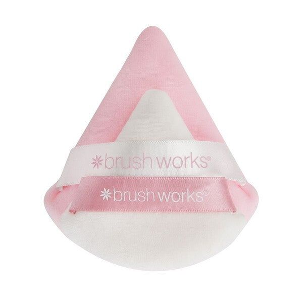 Brushworks Triangular Powder Puff Duo GOODS Superdrug   