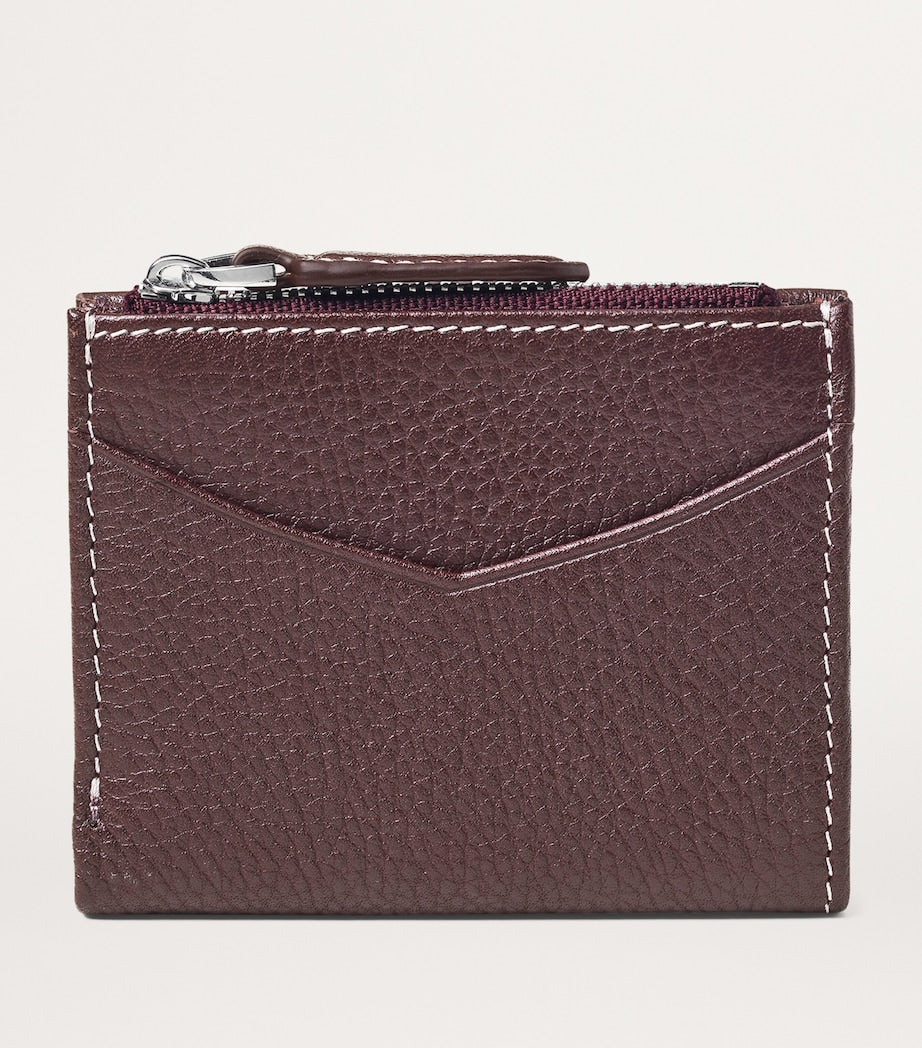 Aspinal of London Hudson leather coin and card holder - British product