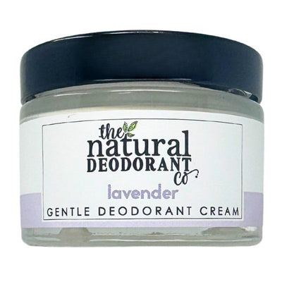 Superdrug The Natural Deo Co. Gentle Deodorant Cream Lavender 55g- Buy online at McGrocer