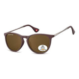 Montana MP24 brown polarised unisex sunglasses, UK version