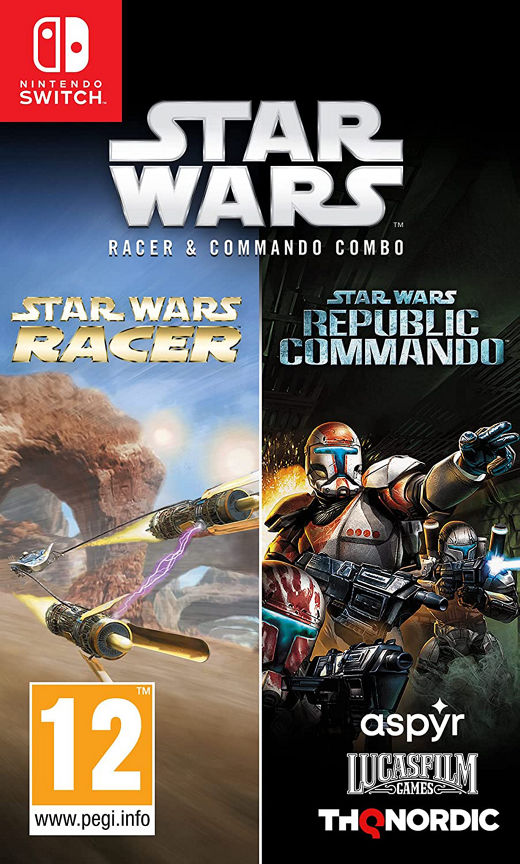 Nintendo Switch Star Wars Racer & Commando Combo