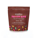 Spongellé Buffer Bits Cocoa Bon 4 Pack, imported from the UK