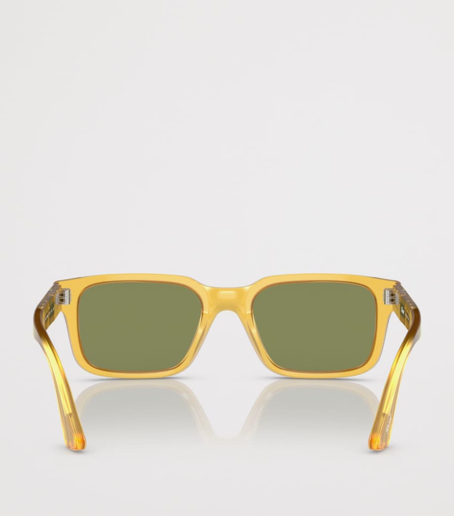 Persol Acetat-Sonnenbrille Rechteck, importiert aus dem Vereinigten Königreich