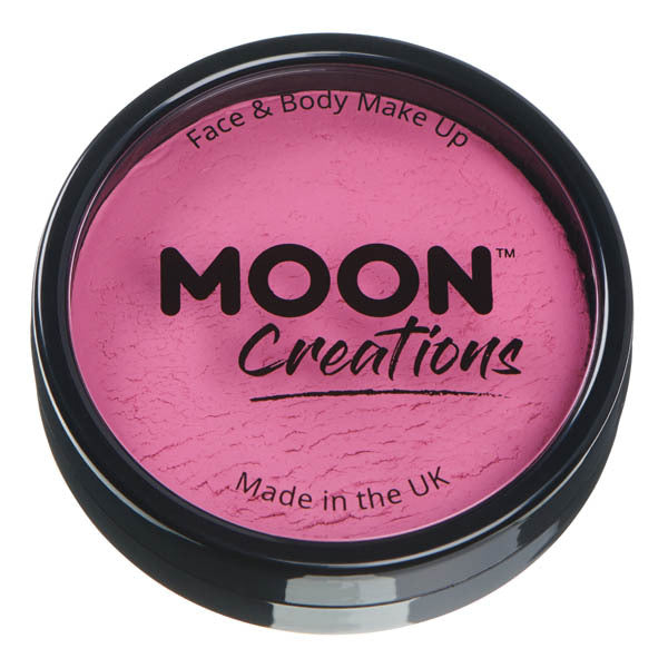 Moon Creations Face Paint Pot Bright Pink, imported from the UK