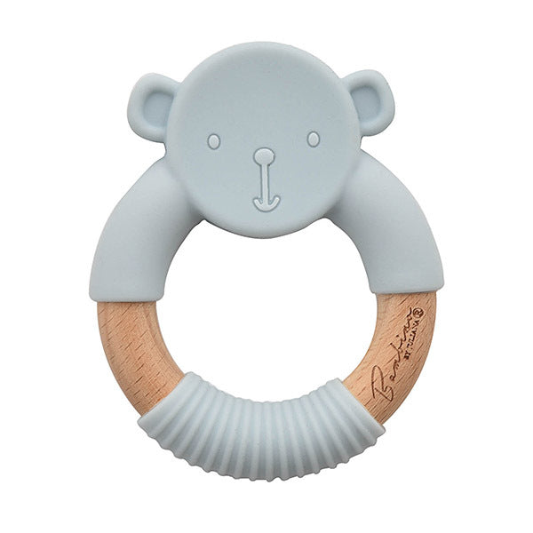 Bambino Teddy Teether Blue GOODS Superdrug   