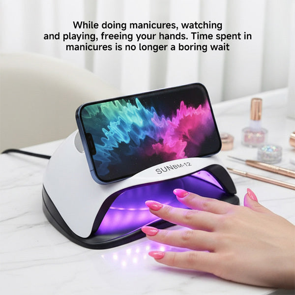 Livingandhome UV LED nail lamp 180W, UK version