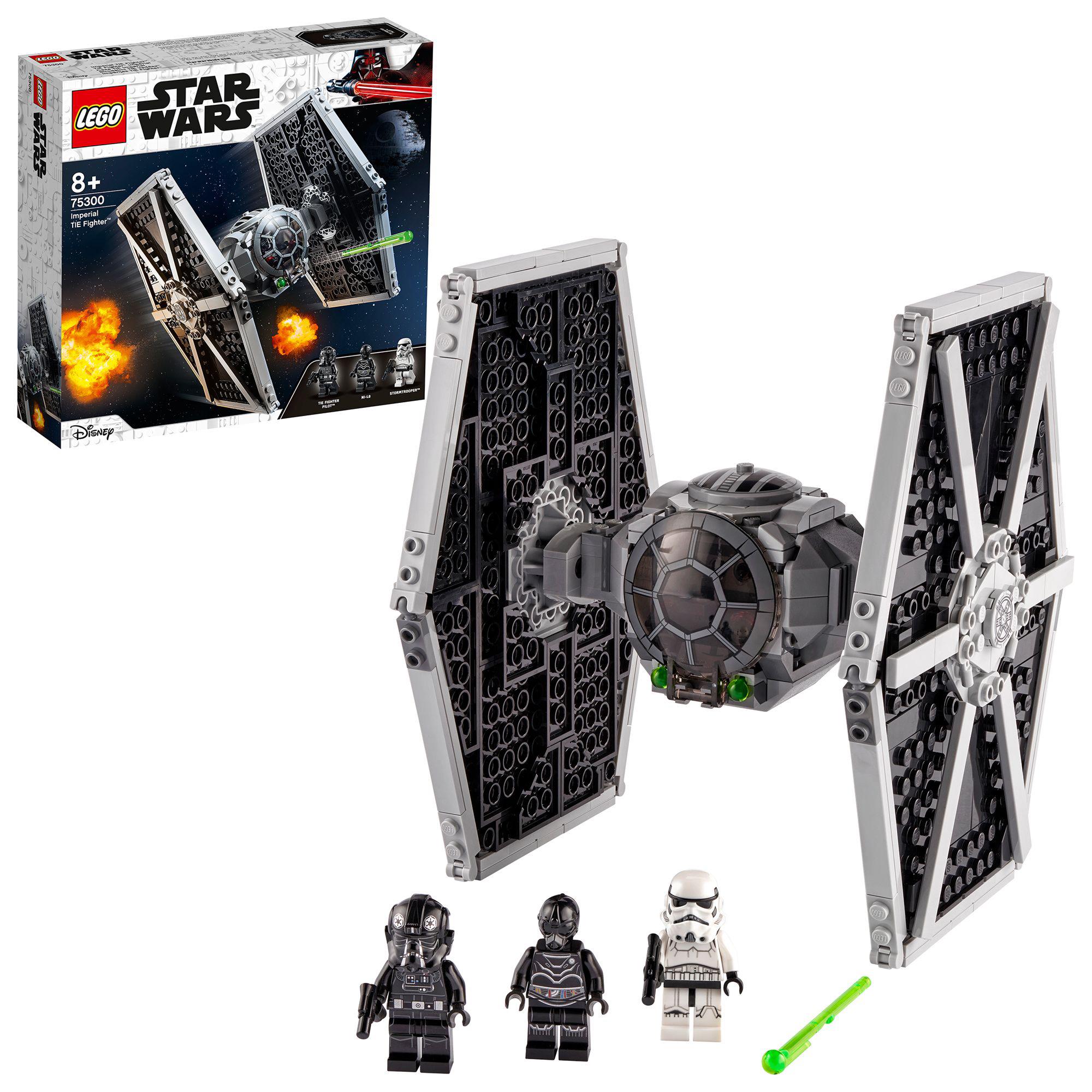 LEGO Star Wars Imperial TIE Fighter Building Toy 75300 GOODS Sainsburys   