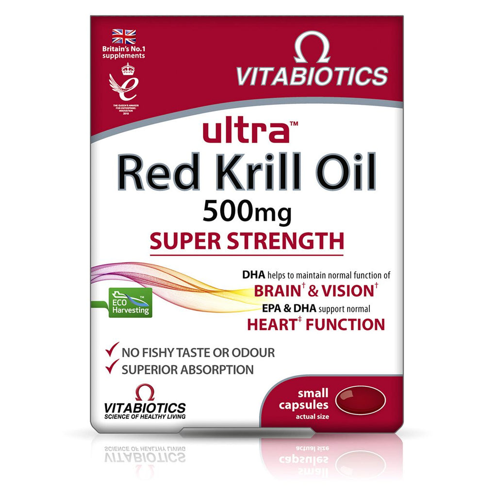 Vitabiotics Ultra Krill Oil - 30 Capsules