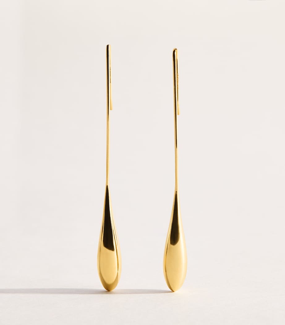 LIÉ STUDIO Lili øredobber gullbelagt 7cm fall, importert fra Storbritannia